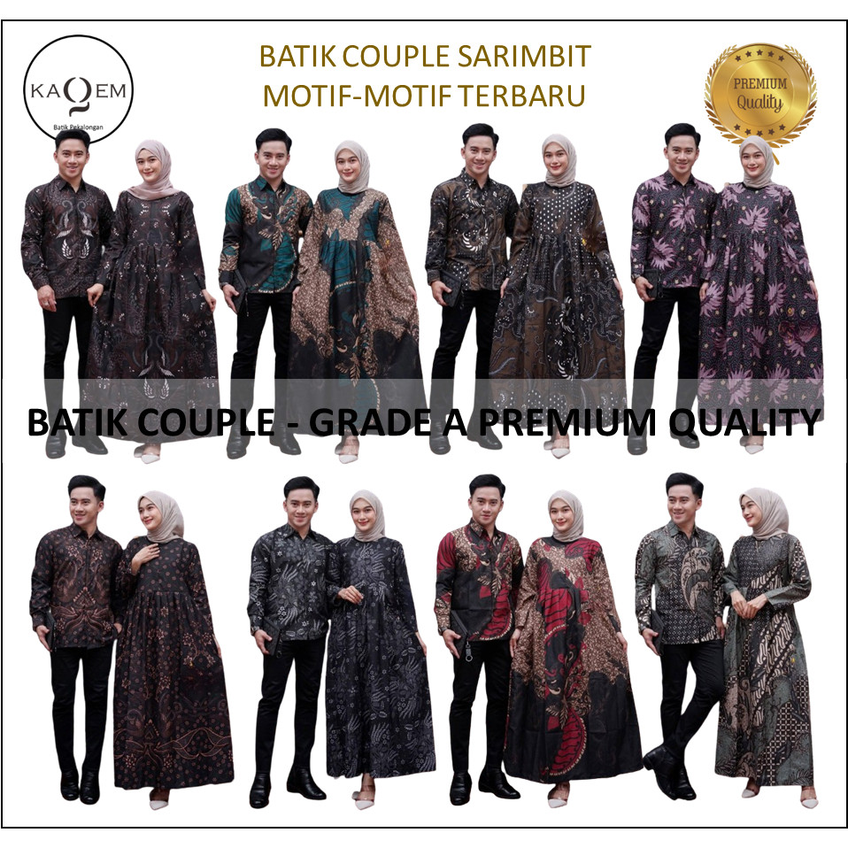 NEW NEW ARRIVAL Batik Couple Sarimbit Batik Seragam Keluarga Kemeja dan Gamis New Motif