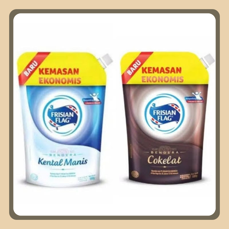 

FRISIAN FLAG SUSU KENTAL MANIS BENDERA POUCH 545GRAM