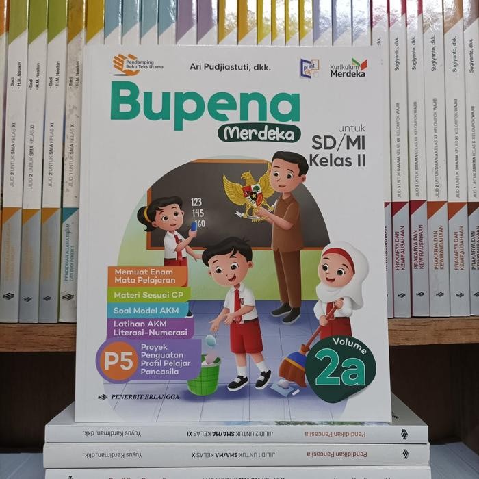 

PROMO!Bupena Merdeka Kelas 2 Volume 2A Kurikulum Merdeka ErlanggaREADY