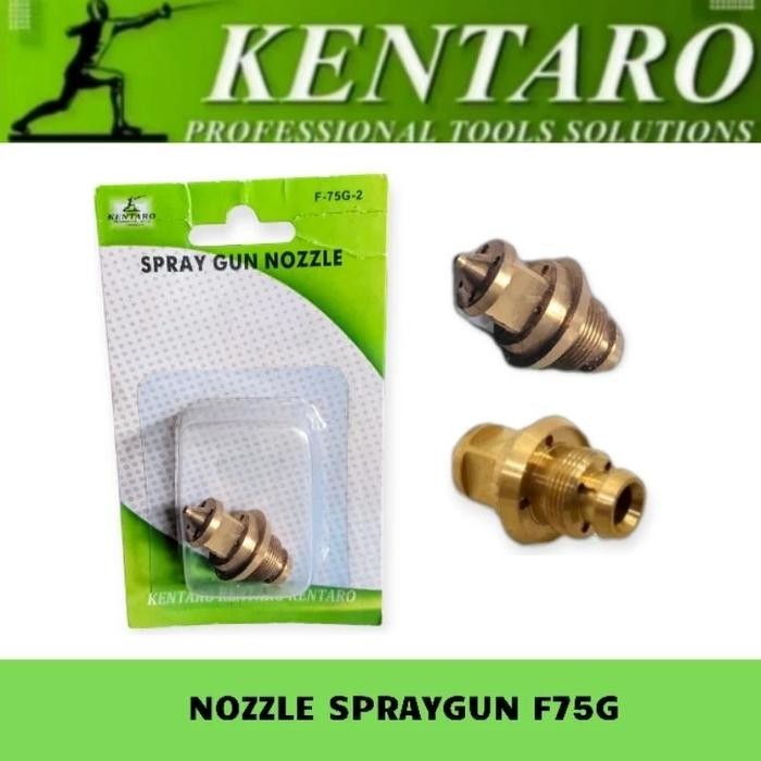 Part NOZZLE  dalam JARUM  spray gun Universal  F75 F75G F75S KENTARO ORIGINAL - NOZZLE F75 KTR