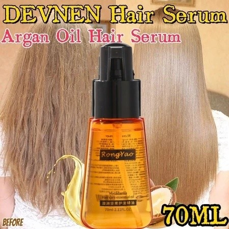 hair serum Rambut Repair 70ml Serum Perawatan Rambut Rusak Hair Oil Smoothing Hair Vitamin Rambut Es