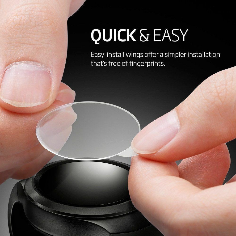 For Galaxy Wat  Active 2 3 4 6 Classic 5 Pro Tempered Glass Screen Protector for Samsung Gear S2 S3 