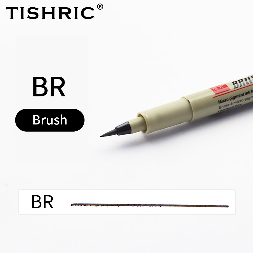 

TISHRIC Waterproof Hand-Drawn Sketch Sketching Pen Micron Liners Needle Pen Fineliner Drawing Liner Art Micron Marker Pen