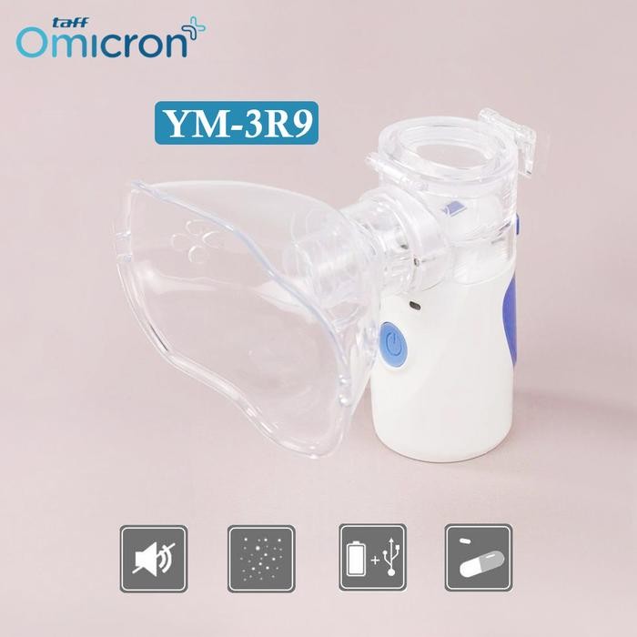 [BERGARANSI] Harga Promo YM-3R9 Nebulizer Portable Mesh Alat Uap Obat Bantu Melancarkan Pernafasan d