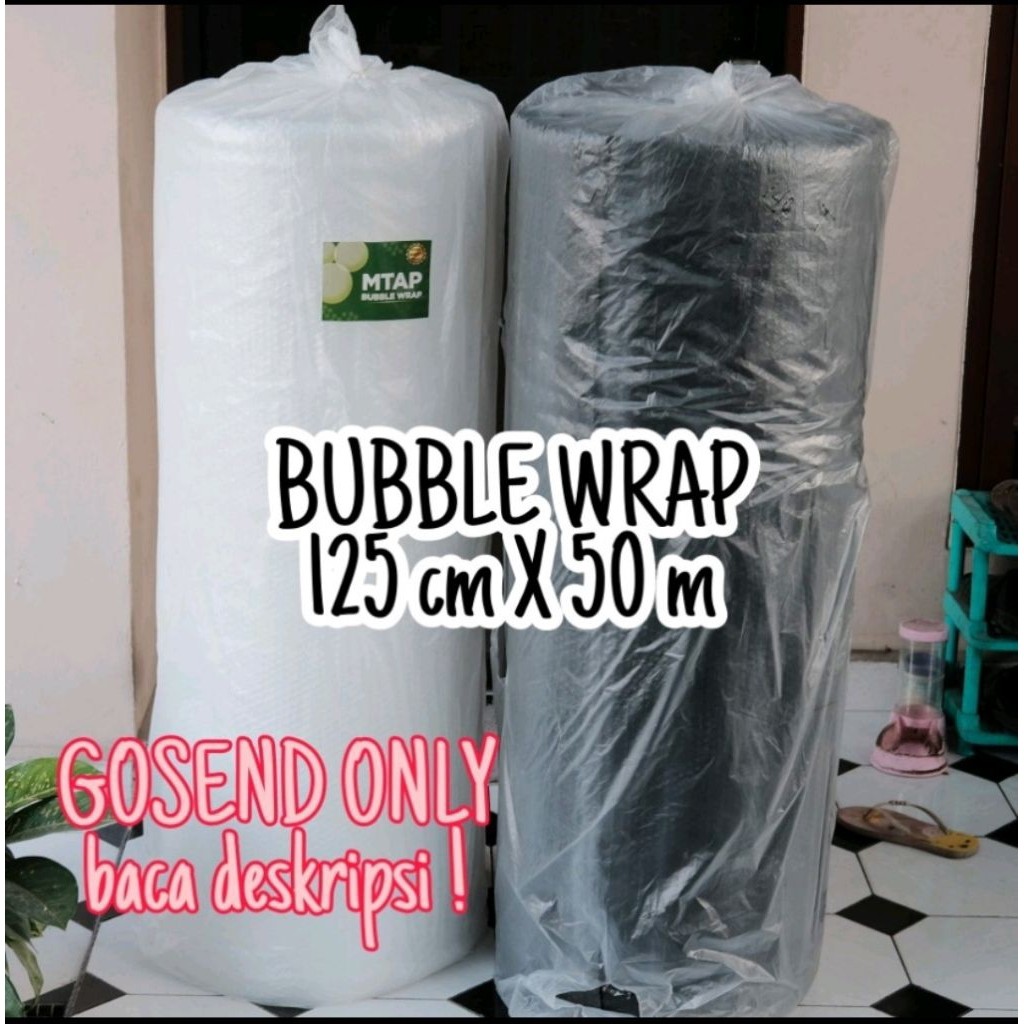 

Bubble Wrap 125cm x 50 meter Hitam Putih Jamin Tebalnya dan Kualitas MantapCO