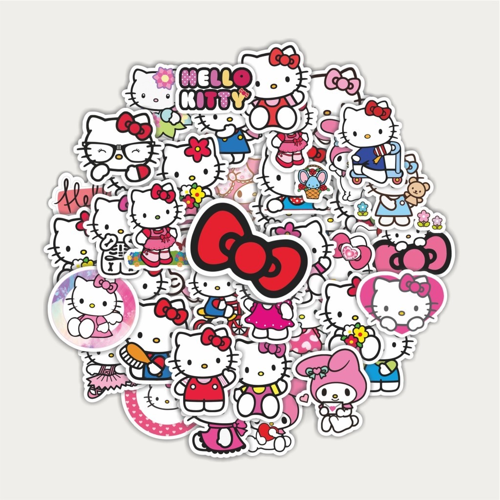 

Sticker Pack Stiker Kartun Hello Kitty | Sticker TUMBLR | Stiker LAPTOP KOPER HELM