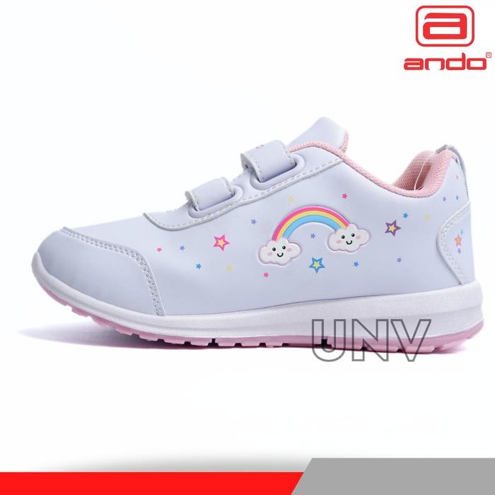 Terlaris  -Sepatu Sekolah Anak PAUD TK SD Balita Perempuan USIA 4 5 6 7 8 Tahun Ando Karakter Kuda P