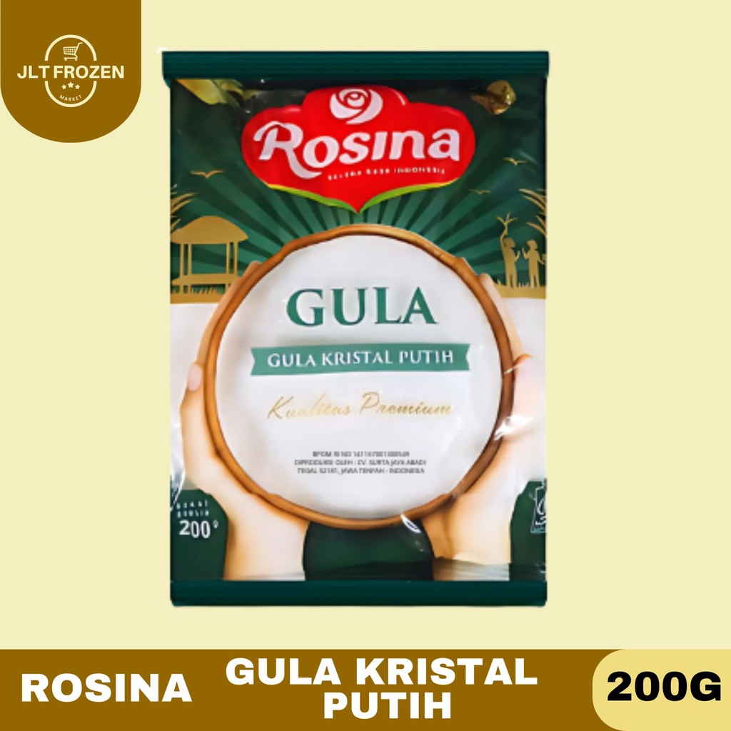 

Rosina Gula Pasir 200g / Gula Kristal Putih / Gula Putih / Gula Premium