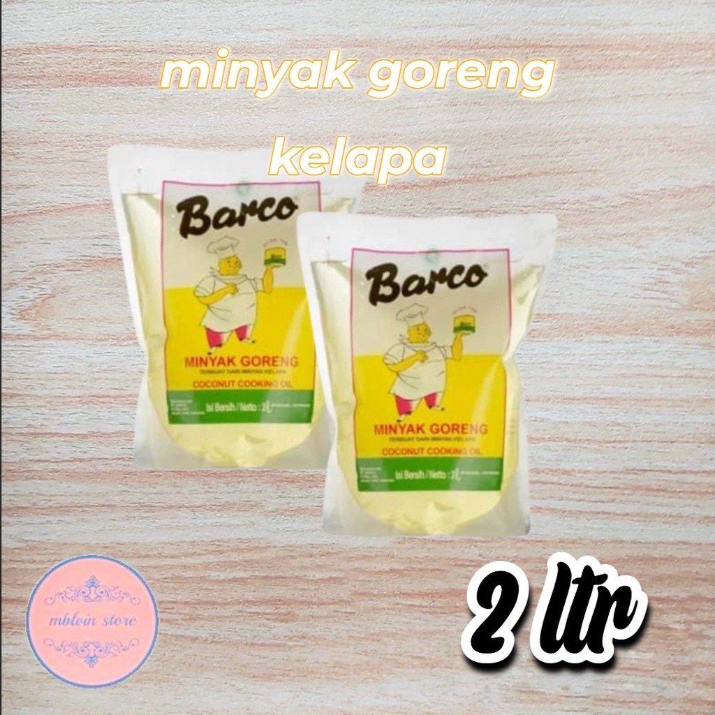 

Barco Minyak Goreng Kelapa Murni / Coconut Cooking Oil 2 Liter