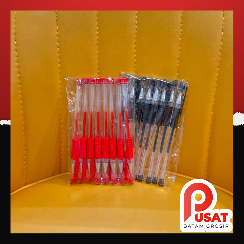 

Pusat Batam Grosir - S1323 Pulpen Gel 0.5 mm Isi 8 Pcs / Pena / Alat Tulis / Perlengkapan Sekolah