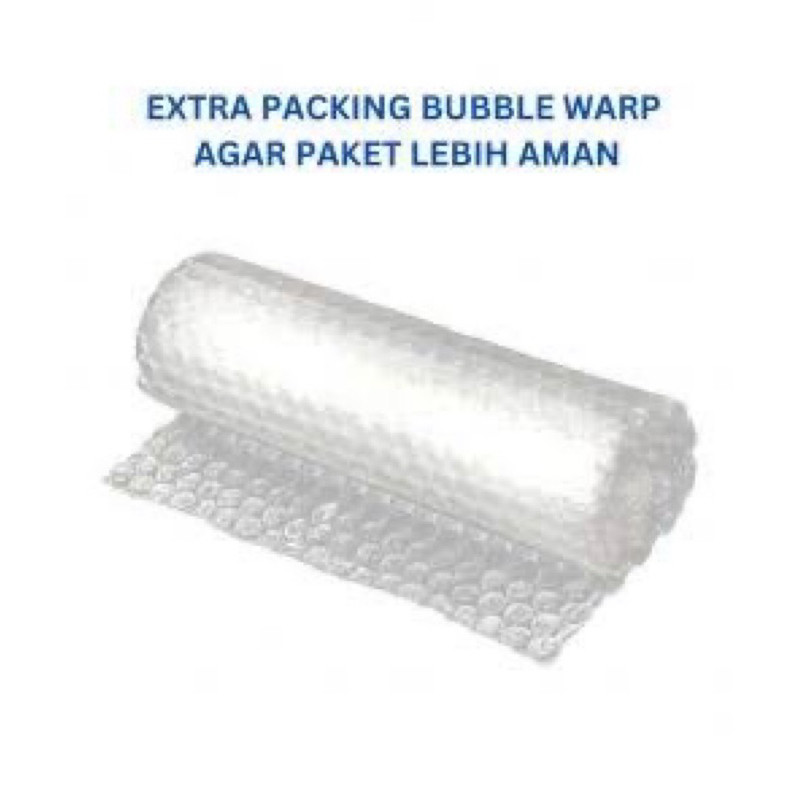 

Extra / Tambahan Bubble Wrap Paket Lebih Aman