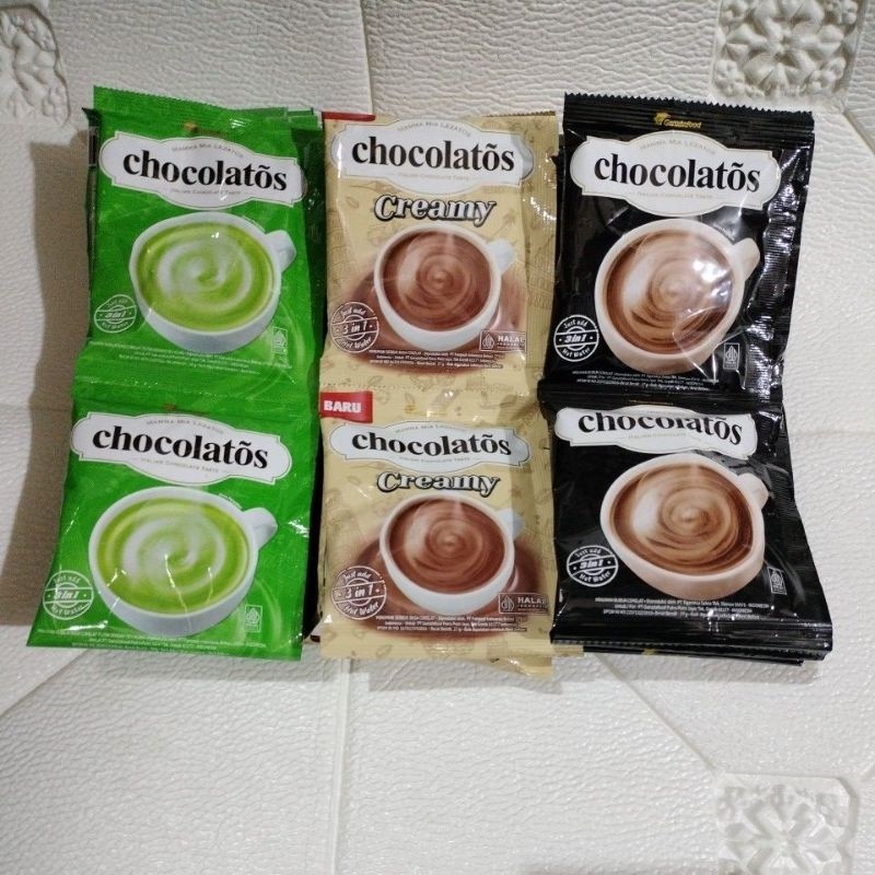 

Chocolatos Drink/Minuman Bubuk Chocolatos Renteng Isi 10 Sachet - ARM