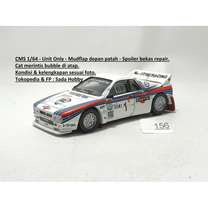 IP3... CMS 1/64 Lancia 037 Rally 1983 Monte Carlo No 1 Unit Only JUNK 2ND