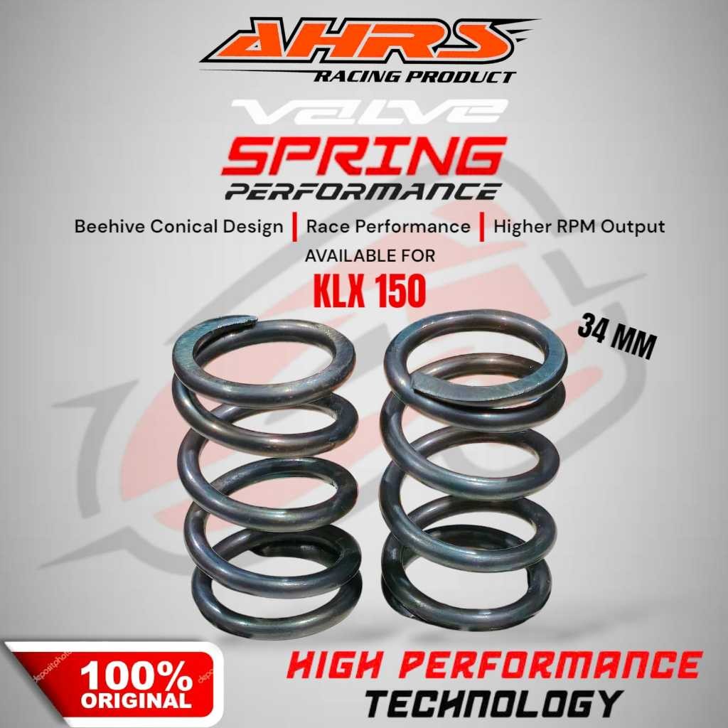 PER KLEP AHRS KAWASAKI KLX 150 PER KLEP SUPER / VALVE SPRING KLX 150 AHRS RACING ORIGINAL