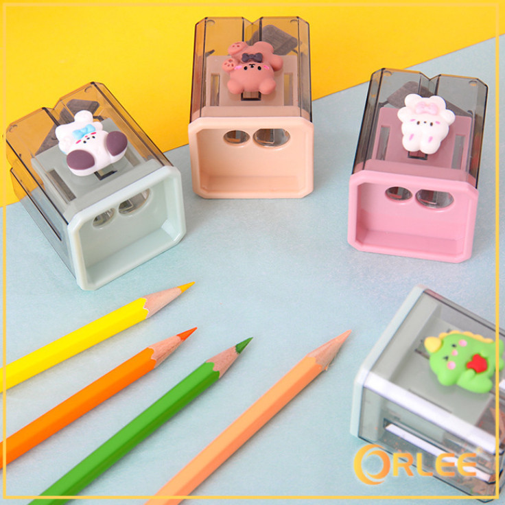 

ORLEE HL0710 Rautan Pensil 2 lubang Karakter Serutan Pensil / Perlengkapan Sekolah Alat Tulis Kantor Raut Karakter Lucu Raut Fancy Double Hole Y1982