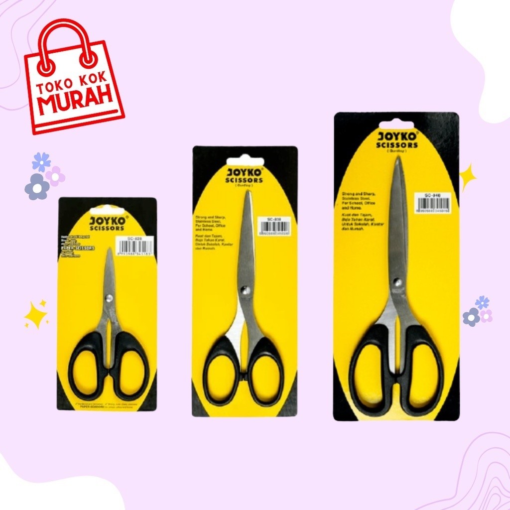 

JOYKO GUNTING SERBAGUNA STAINLESS UKURAN KECIL, SEDANG, BESAR