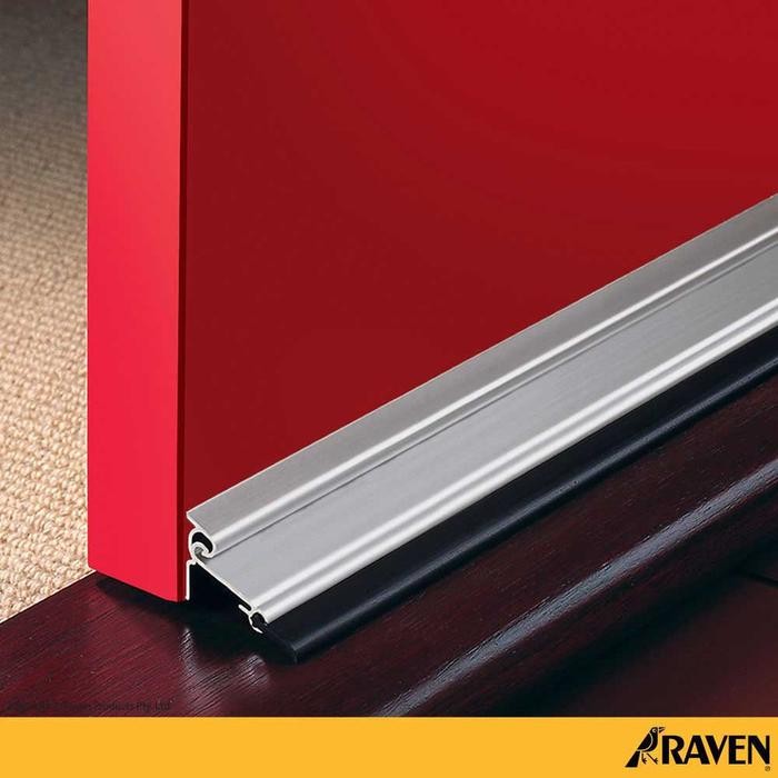 

RAVEN Automatic Door Bottom Seal RP3 Silver - Seal Pintu Otomatis Anti Serangga & Debu - 920mm