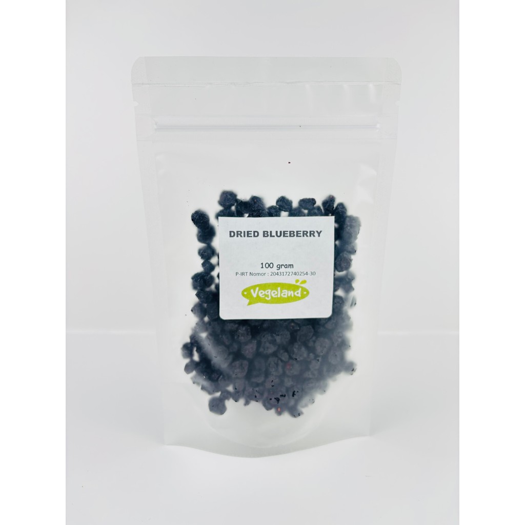 

Vegeland Dried Blueberry 100Gr Buah Blueberry Kering