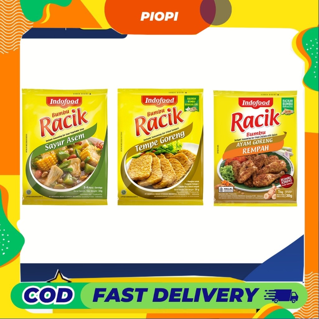 

PIOPI Paket Racik Masak 1 Bumbu Instan Tanpa Pengawet