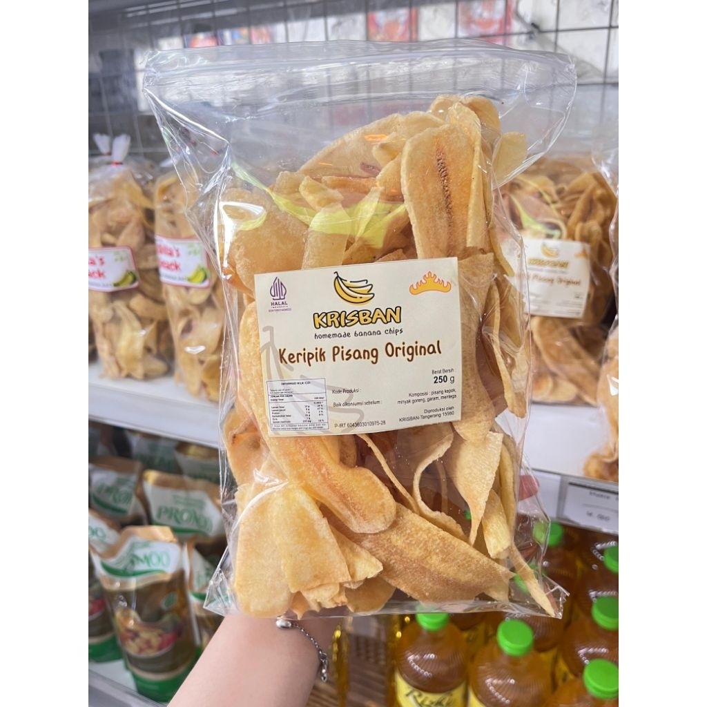 

CEMILAN KERIPIK PISANG KRISBAN