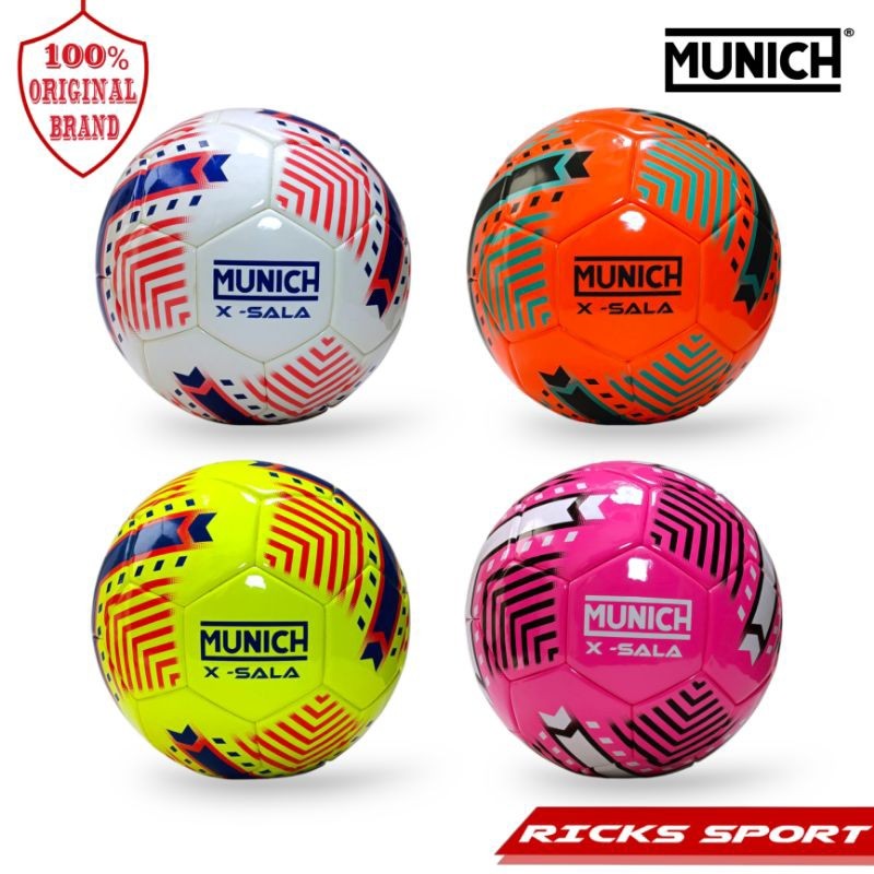 ESPECIALBola Futsal Munich Original Munich X SALA F4 Bola Futsal Ukuran 4