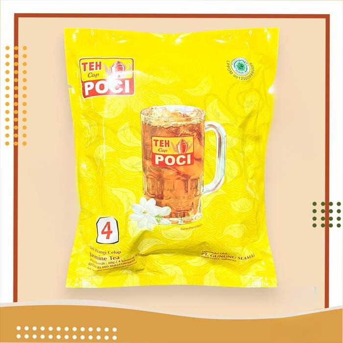 

[Tokome23] COD Teh Poci Jasmine Jumbo / Bubuk Serbuk Kantong Teh Celup Kemasan Besar Rasa Melati