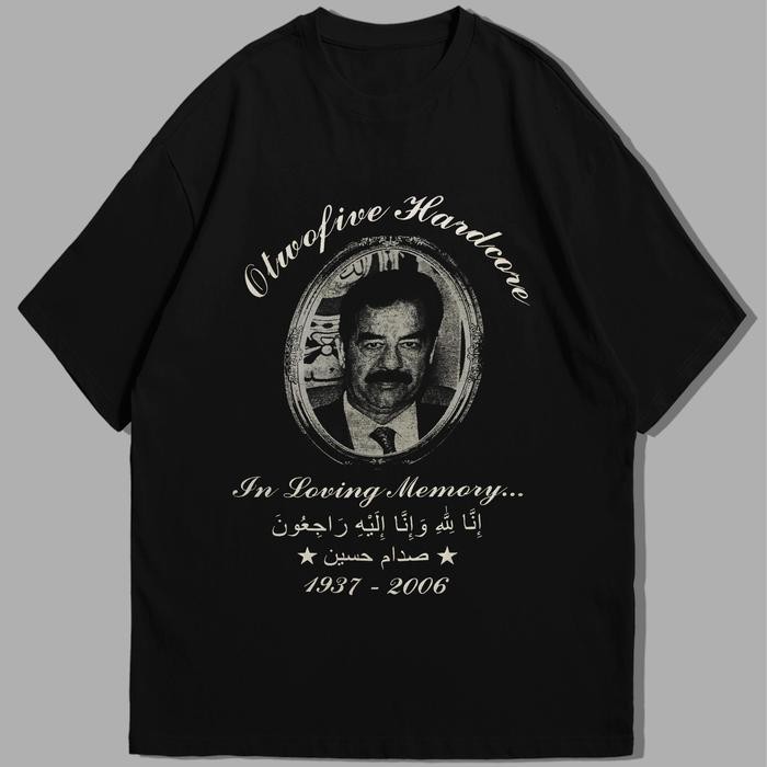 [COD] Otwofive Hardcore / Kaos Band Hardcore / Kaos Merchandise - Hitam , M