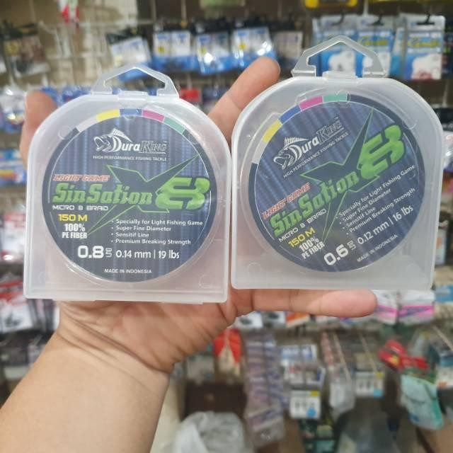 Senar Pe Duraking Sinsation x8 150m - Pe 0.4