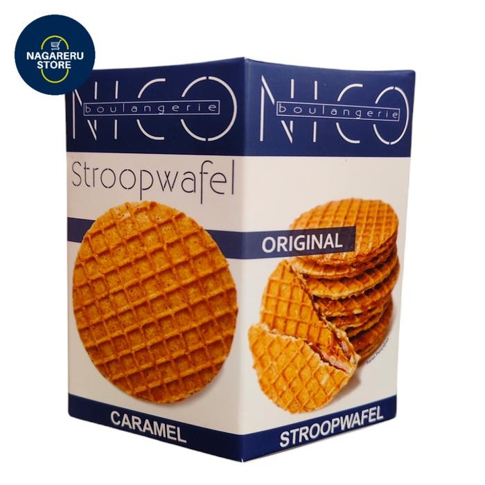 

Nico boulangerie stroopwafel original caramel 270gr