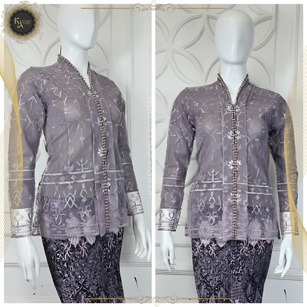 Kartini Kebaya Modern Atasan Kondangan / Kartini Tille / Kebaya Kartini atasan / Kebaya Modern