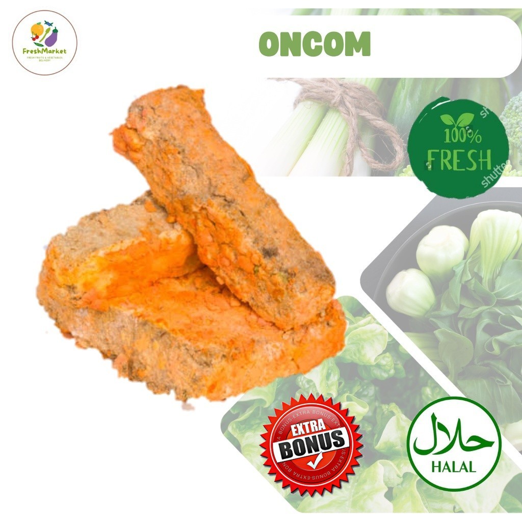 

Oncom Panjang Segar Isi 3 Pcs Sayurinstant