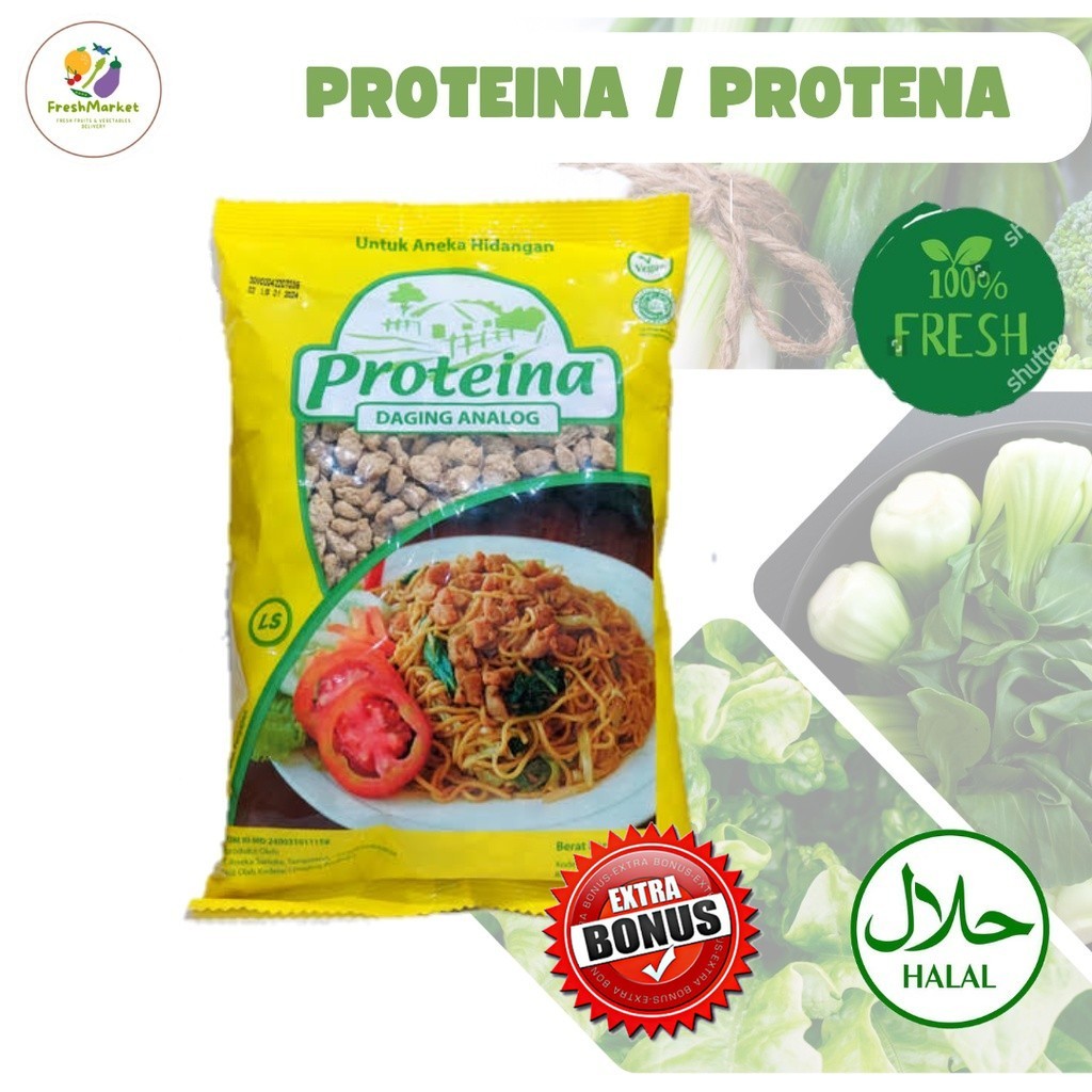 

Protena Proteina LS Analog Nabati 250 Gram Sayurinstant