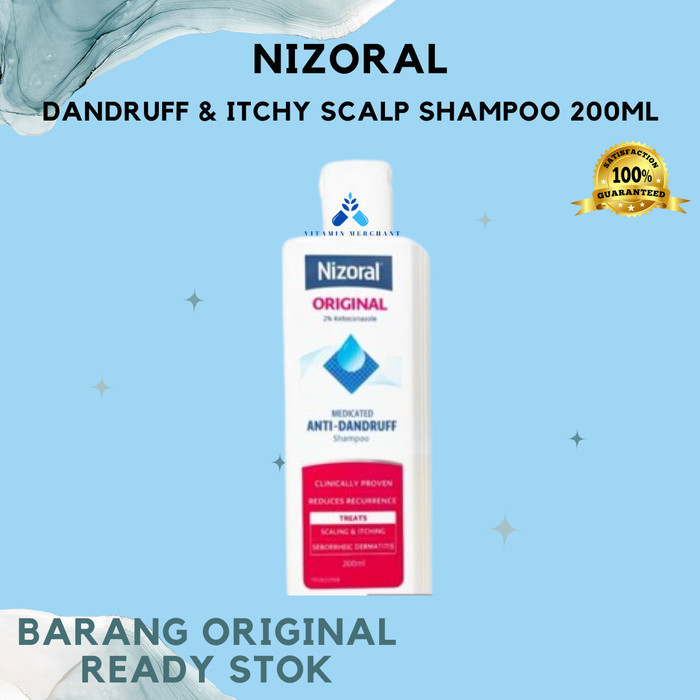 Nizoral Dandruff & Itchy Scalp Shampoo, 200ml – Thailand - w&w