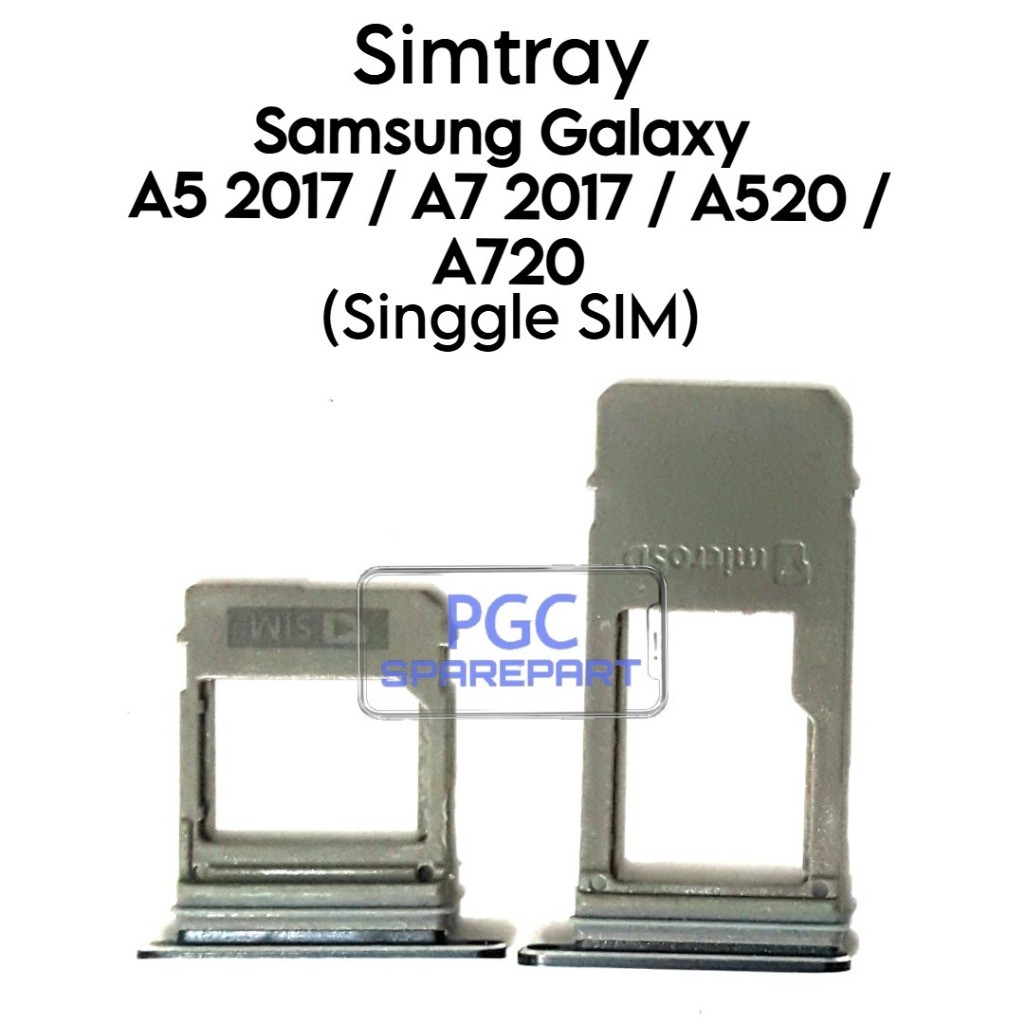 Ori Simtray  ( Single SIM ) Samsung Galaxy A5 2017 / A7 2017 / A520 / A720 / SM-A520F / SM-A520F / S