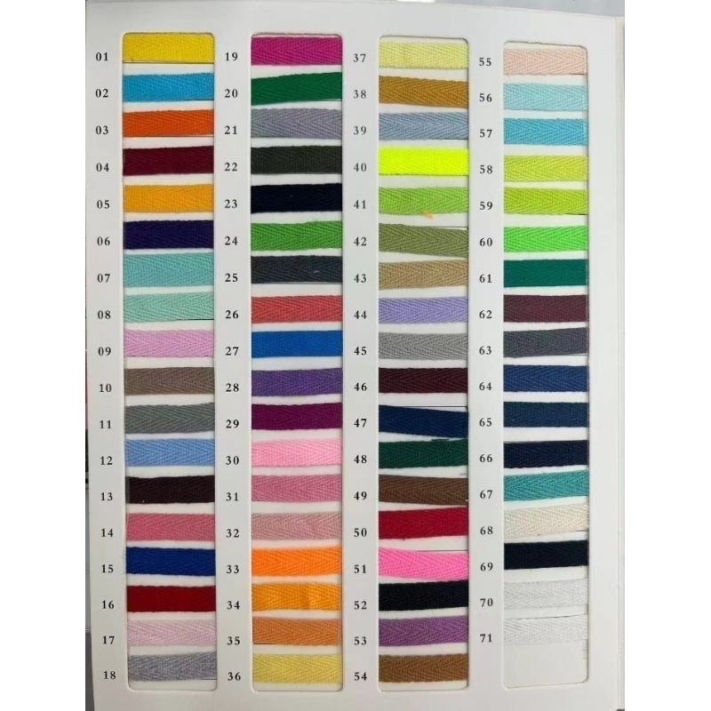 

1 Yard (90 cm) - 1 cm | Twill Cotton Tape | Pita Katun | Tali Sarung Guling