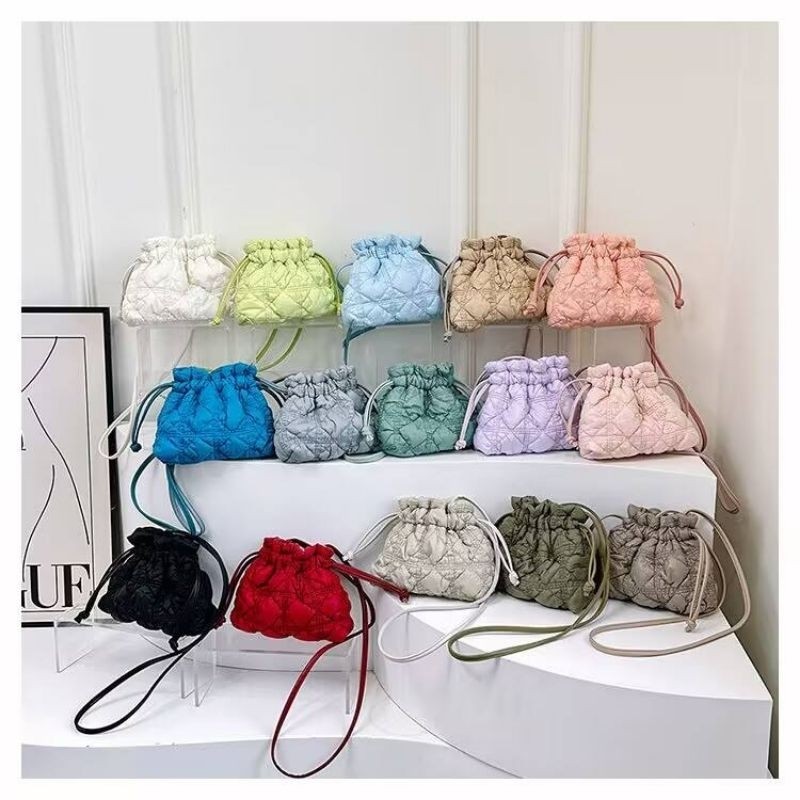 Tas Serut Dumpling / Puffy Bag Serut / Tas Selempang PuffyCO