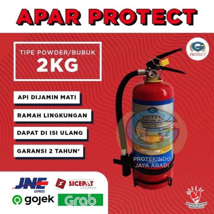 APAR 2kg PROTECT / APAR Powder 2 kg / Alat Pemadam Api / Tabung APAR [terlaris]