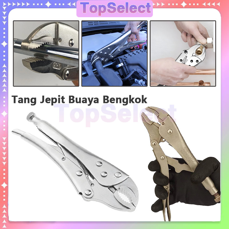 Tang Jepit Buaya / Tang Buaya 10 Inch / Pliers Vise Grip