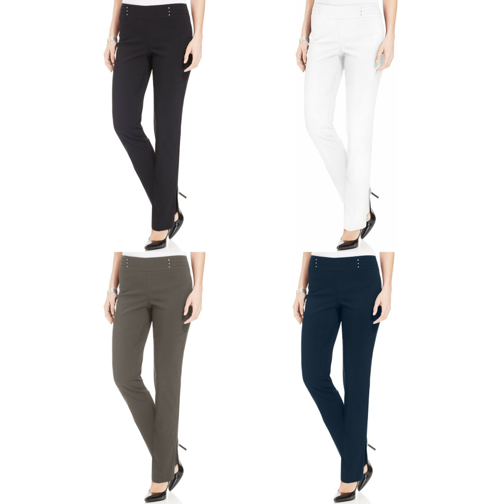 Celana Panjang Wanita JMC Studded Pull-On Tummy Control Easy Pants - 7026