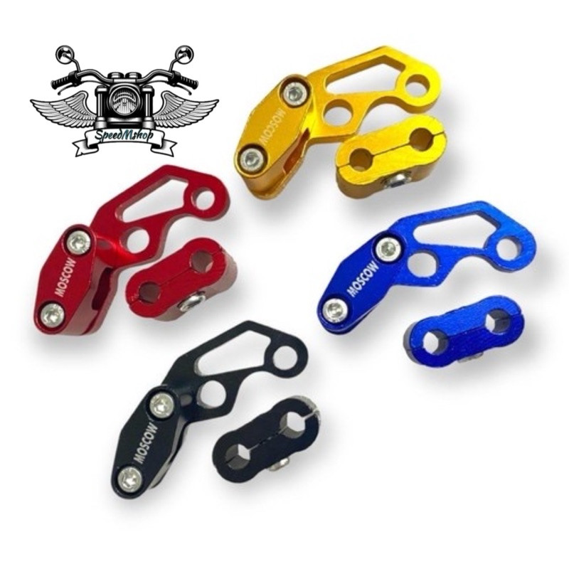 KLEMAN SELANG REM BREKET SELANG GARDAN KLEMAN SELANG REM CNC VARIO BEAT MIO SCOOPY BEAT FI VARIO/150