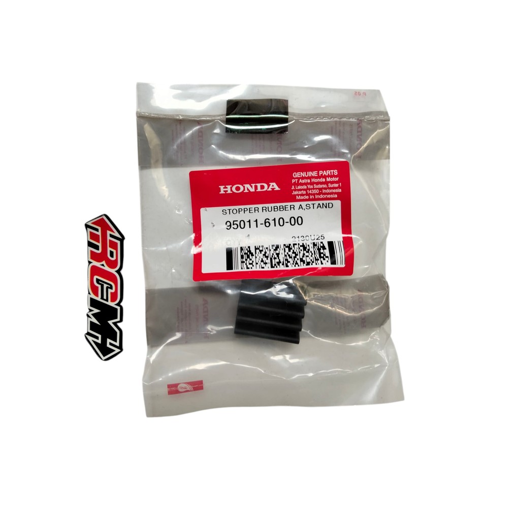 95011-610-00 KARET STANDAR 2 TENGAH BEAT KARBU BEAT FI VARIO 110 KARBU SACOOPY SPACY ORI ORIGINAL AH