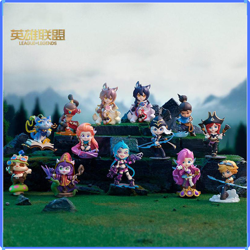 in stock Original League of Legends Ahri Lee Sin Ashe Yasuo Zoe Teemo Seraphine Jinx Yuumi Ezreal ac