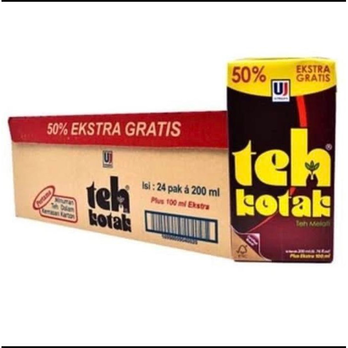 

Ultra Teh Kotak Jasmine ( 300 ml / 24 pcs / 1 dus )