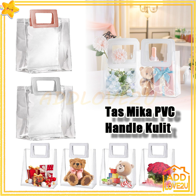 

Tas Mika Hampers Doff Transparan Goodie Bag/Tas Mika Transparan Goodiebag PVC/Goodie Bag Hampers