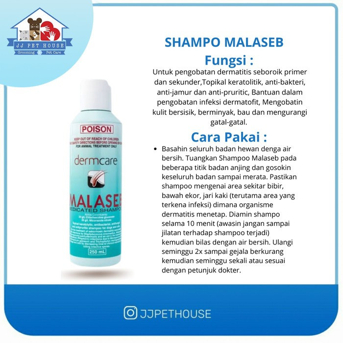 SHAMPO MALASEB 250 ML SHAMPO JAMUR ANJING KUCING