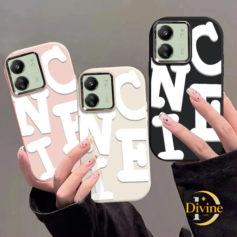 Casing Redmi Sederhana bagus Soft Case Lucu Chubby Case Fashion Cocok untuk Redmi Note 9A 9I 12 9C 1