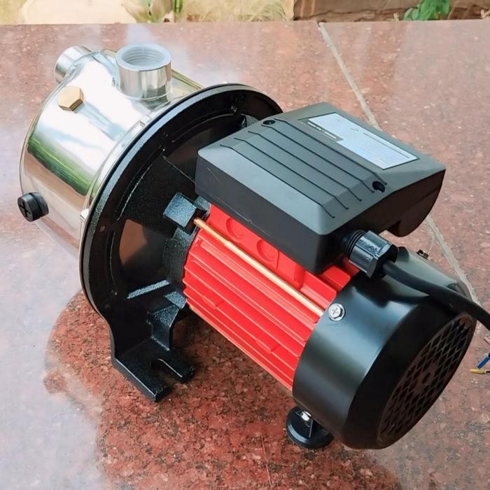 MAXPUMP SJ-60S Mesin Pompa Air Semi Jet Pompa JET PUMP Sumur Dalam Stainless Steel alat sedot air Po