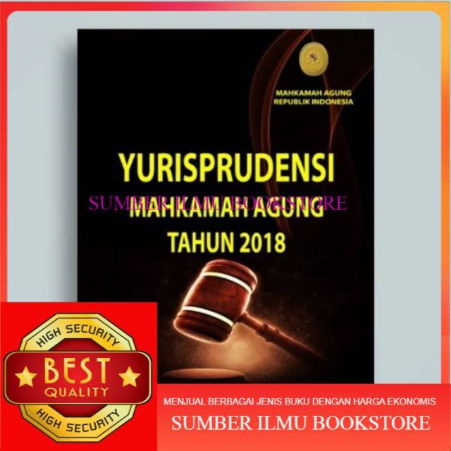 Yurisprudensi Mahkamah Agung tahun 2018