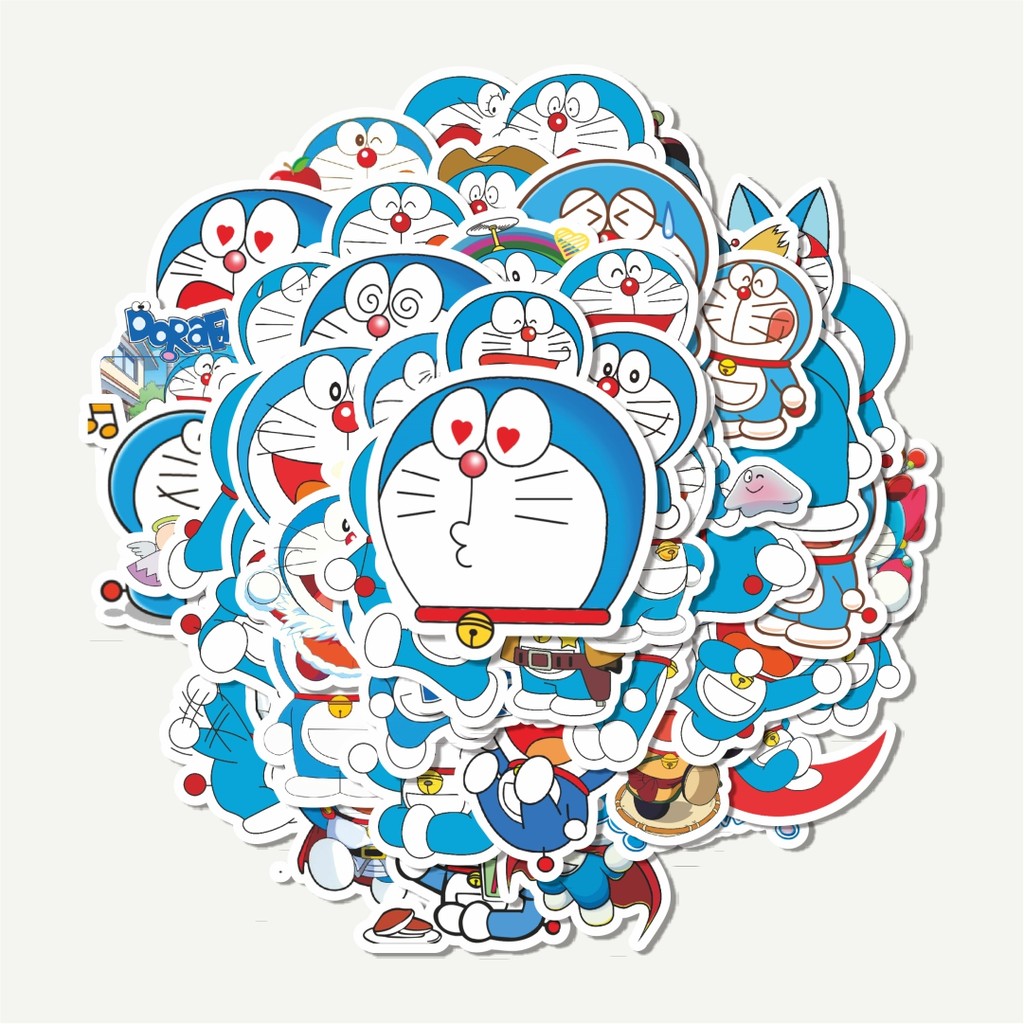

Sticker Pack Stiker Anime Kartun Series Doraemon | Sticker TUMBLR | Stiker LAPTOP KOPER HELM