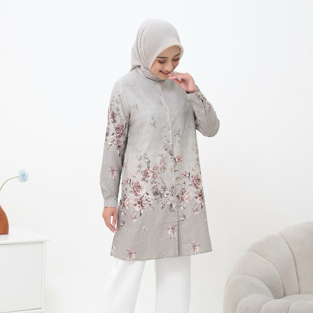 FUJA.ID ALUMA TUNIK MOTIF TWILLIGHT TUNIK BASIC TUNIK SIMPLE